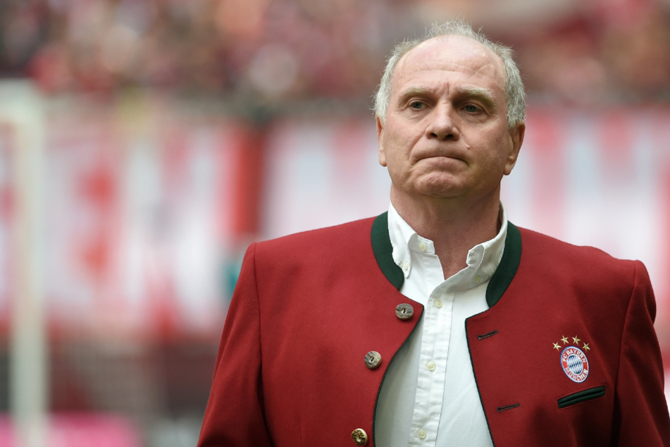 Uli Hoeneß (68), Ehrenpräsident des FC Bayern München.