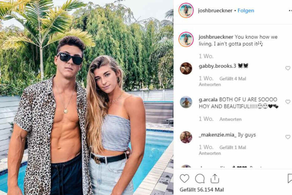 Josh und Katie. Beide sind zusammen große Stars in den sozialen Medien.