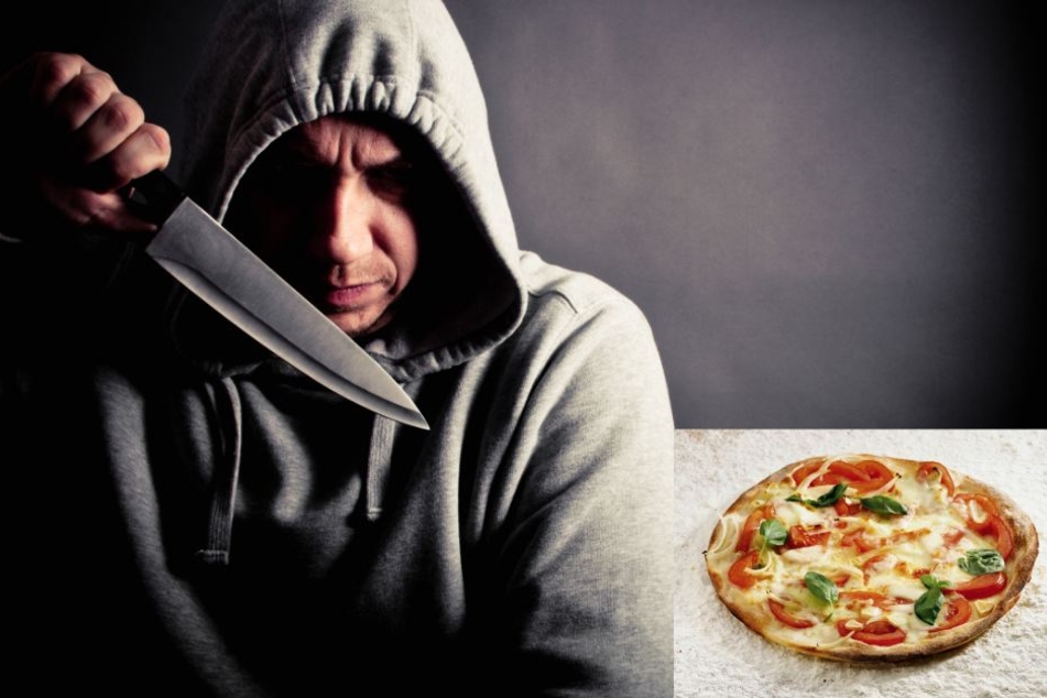 Einer der Täter soll den Pizza-Boten (19) mit einem Messer am Bein verletzt haben. (Symbolbild)