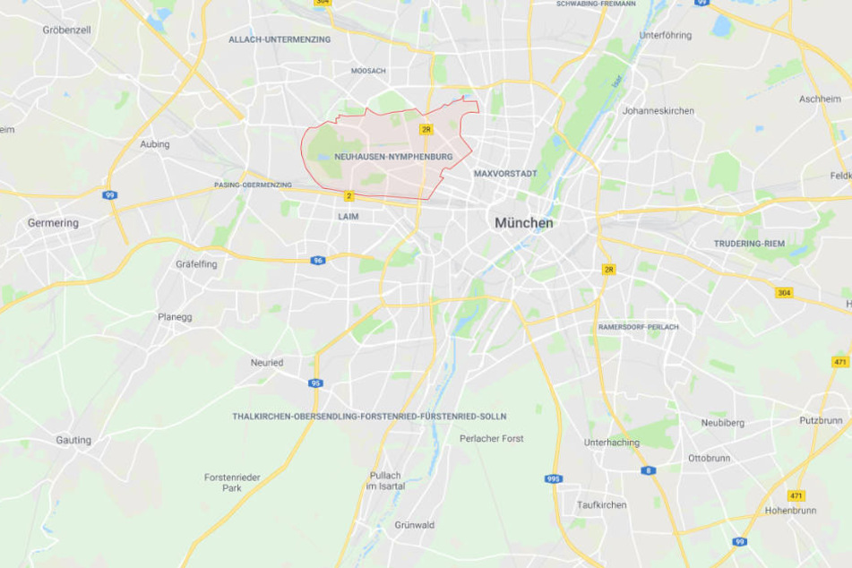 Der schreckliche Übergriff auf die wehrlose Frau fand im Münchner Stadtteil Neuhausen statt.