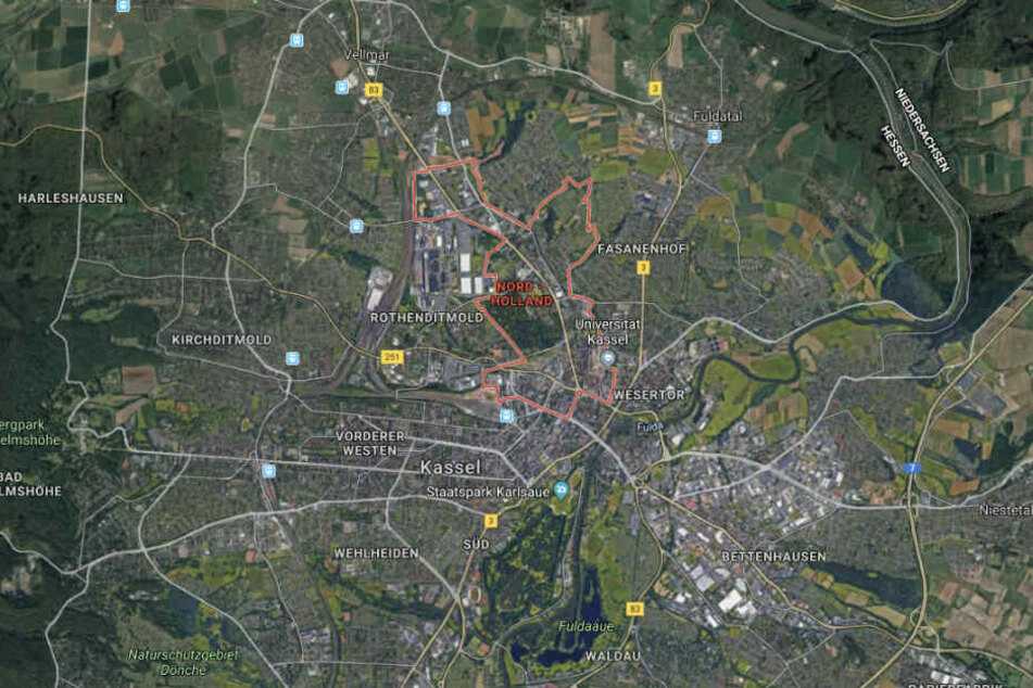 Der Vorfall ereignete sich im Stadtteil Nord.