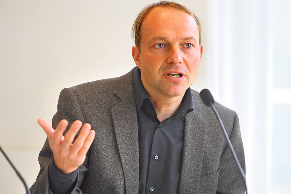 Der Jurist und Kunsthistoriker Wolfram Günther (43,Grüne) schlägt Alarm.