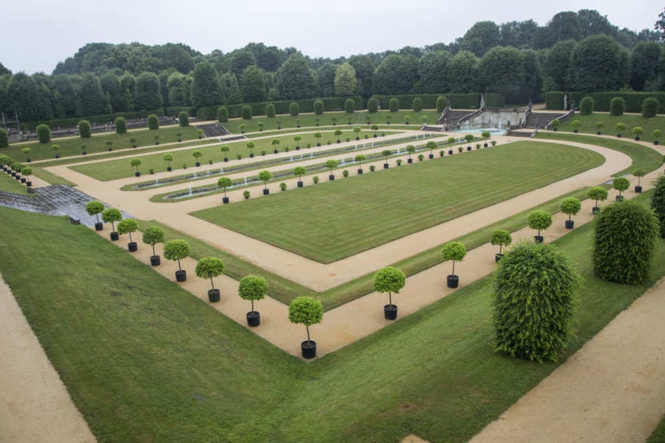 Ist wieder schön wie zu Augusts Zeiten: Der Barockgarten Großsedlitz.