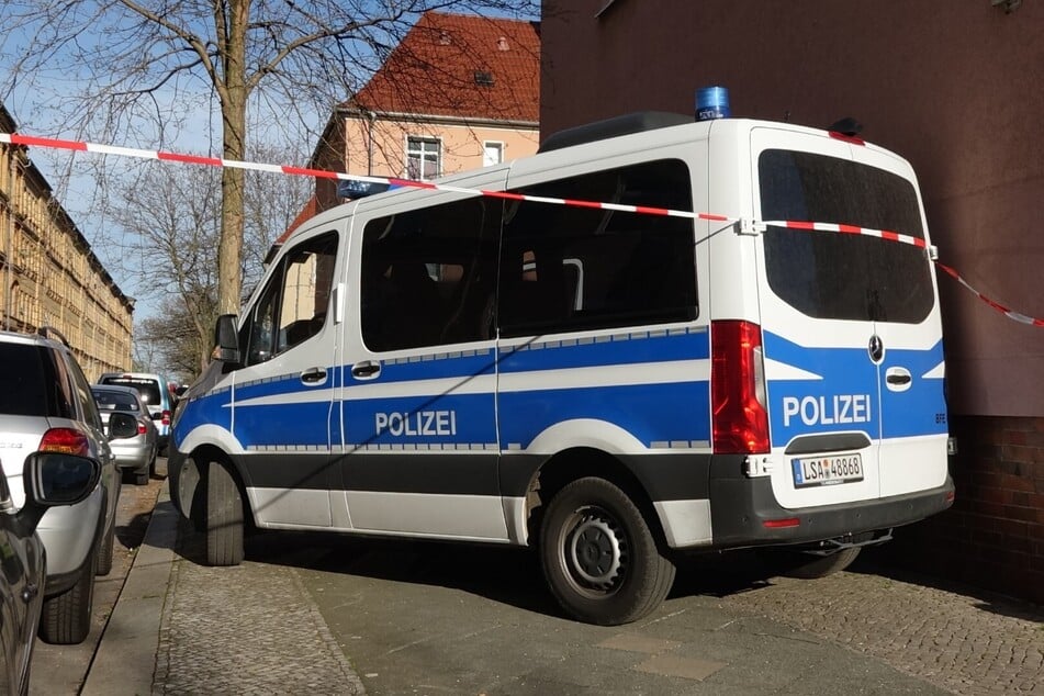 In Halle gab es am Samstag einen Großeinsatz der Polizei.
