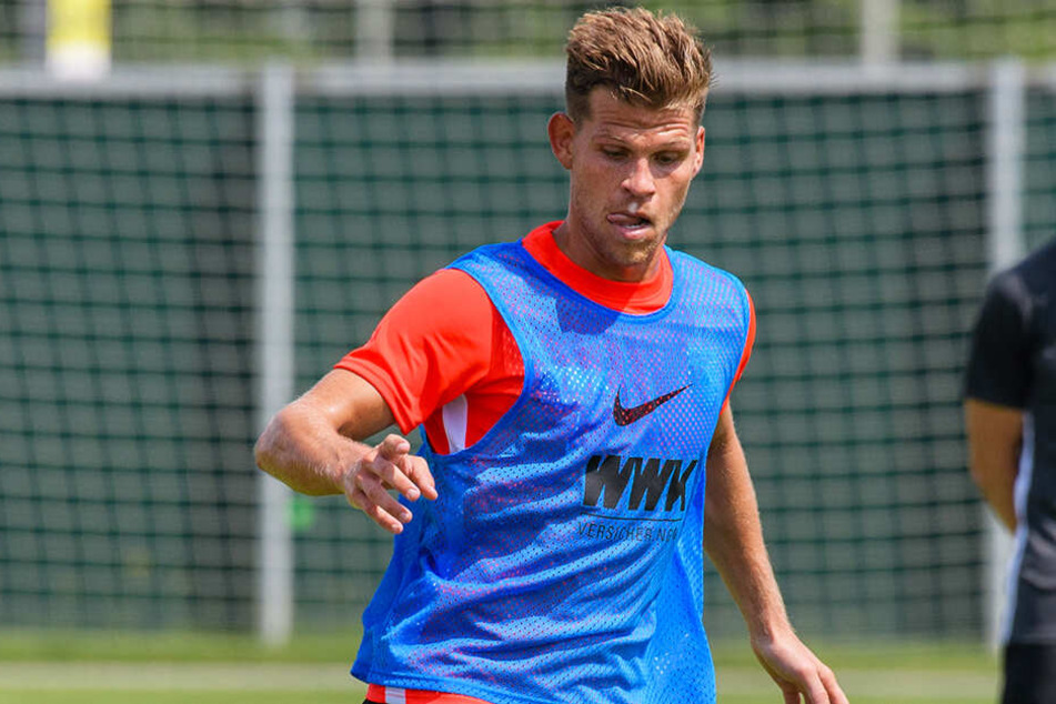 Florian Niederlechner macht beim FC Augsburg einen guten ersten Eindruck.