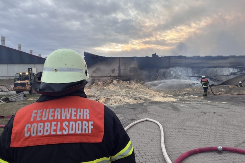Die Feuerwehr war bis in die Morgenstunden mit circa 100 Einsatzkräften vor Ort.