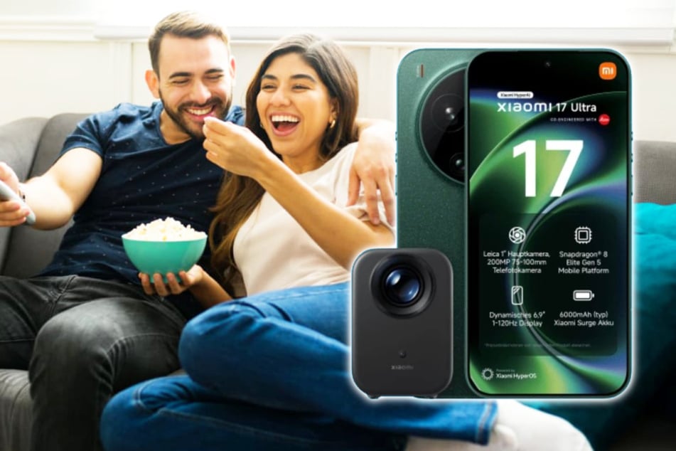 Xiaomi 17 Ultra mit Smart Projector L1 und 50 GB Tarif für einmalig 1 Euro