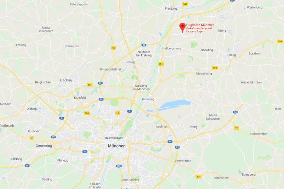 Bei der Kontrolle eines jungen Mannes am Flughafen München wurde Schmuggelware sichergestellt.