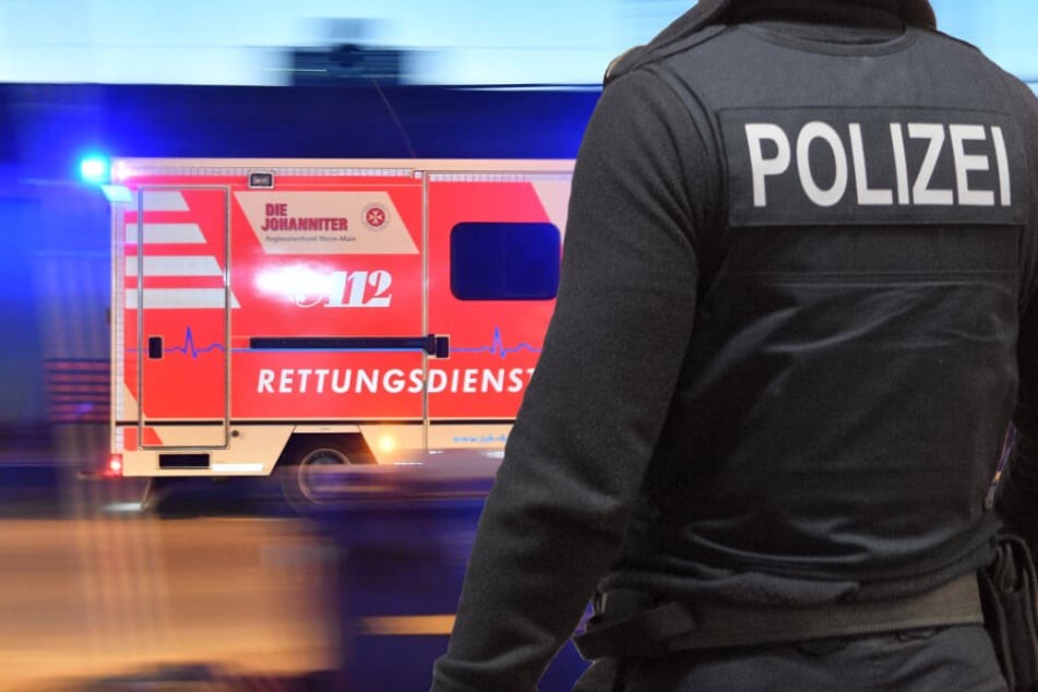 Ein Rettungswagen brachte die schwer verletzte Frau in ein Krankenhaus (Symbolbild).