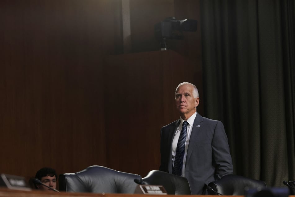 Senator Thom Tillis was attacked by President Donald Trump despite announcing that he'll step down at the next election.