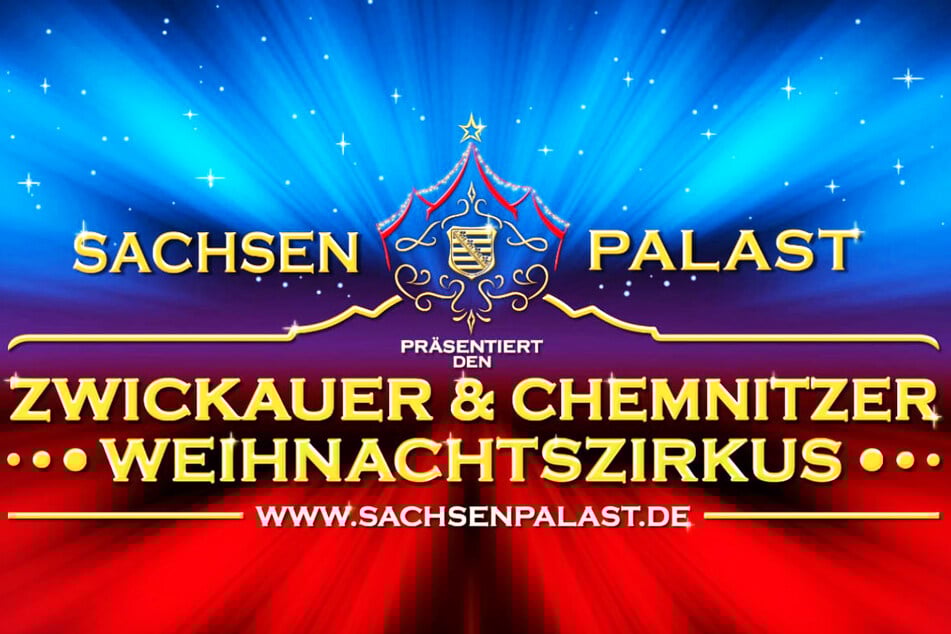 Der Sachsenpalast Weihnachtszirkus von 18. Dezember bis 6. Januar in Chemnitz und Zwickau.