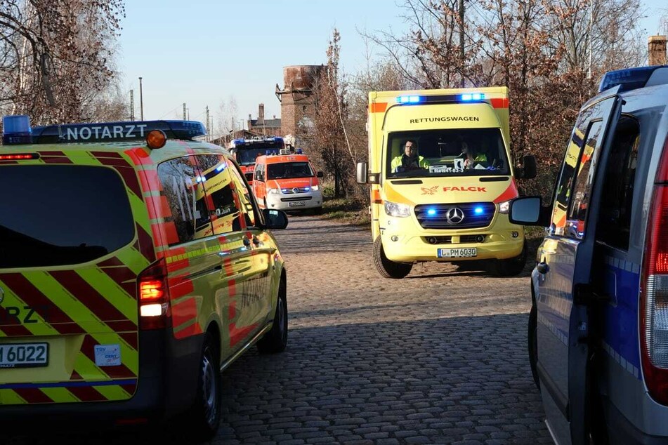 Bei einer Explosion am Plagwitzer Güterbahnhof ist am Mittwochabend eine Sechsjährige verletzt worden.