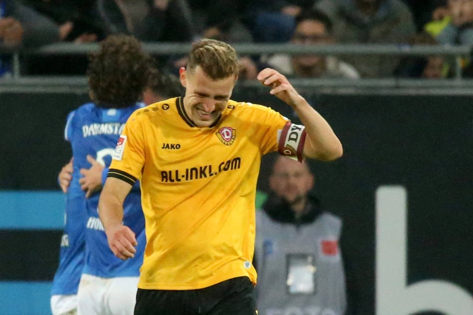 Niklas Hauptmann und die SGD ärgerten sich über den leichten Ausgleich.