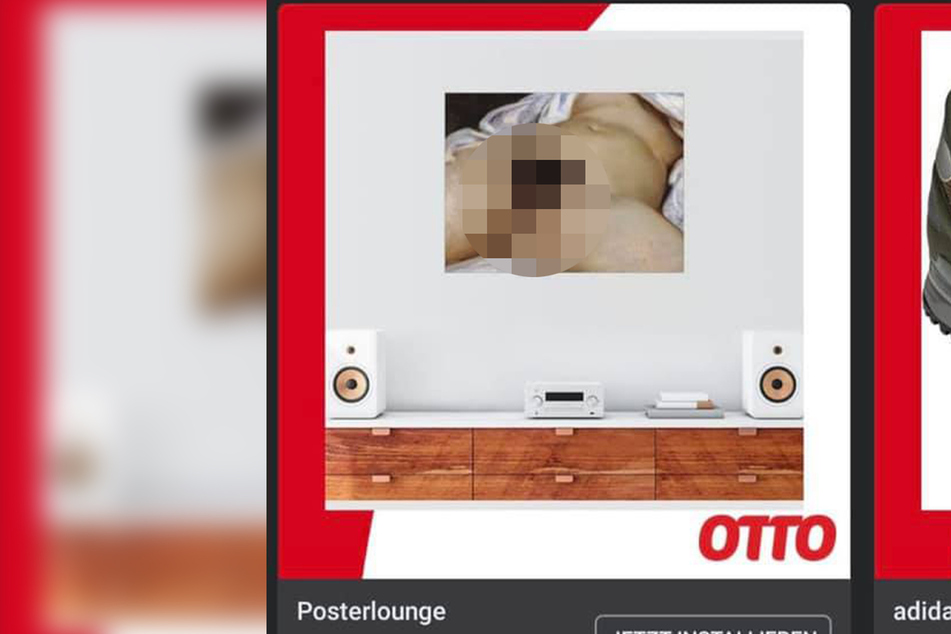 Versandhändler OTTO schockt Facebook-User mit Vagina-Poster