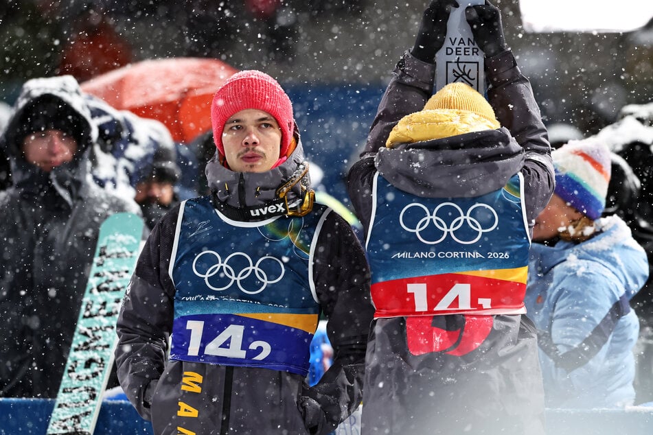 Die tiefe Enttäuschung sah man Philipp Raimund (25, l.) und Andreas Wellinger (30) an.