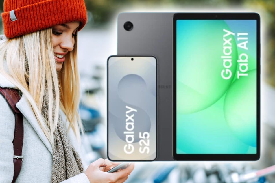 Samsung Galaxy S25 mit Tab A11 WiFi gratis gibt's bei o2 zum Hammerpreis