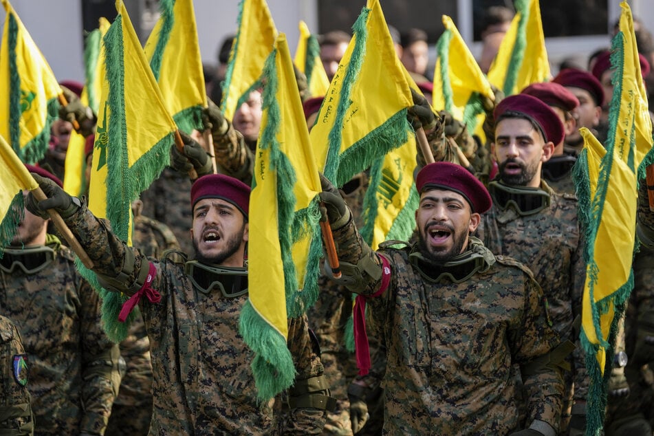 Kämpfer der Hisbollah Miliz.