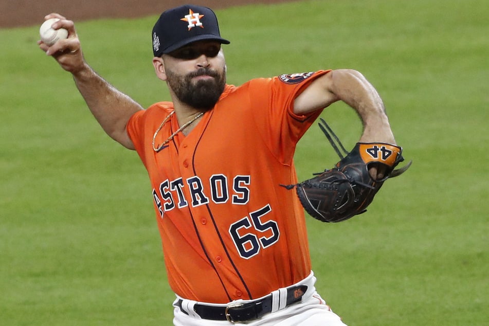Astros starting pitcher Jose Urquidy struck out seven and got the win in game two.