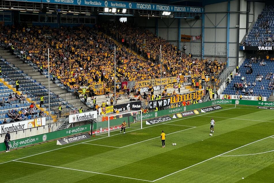 Auch der Dynamo-Block ist gut gefüllt.