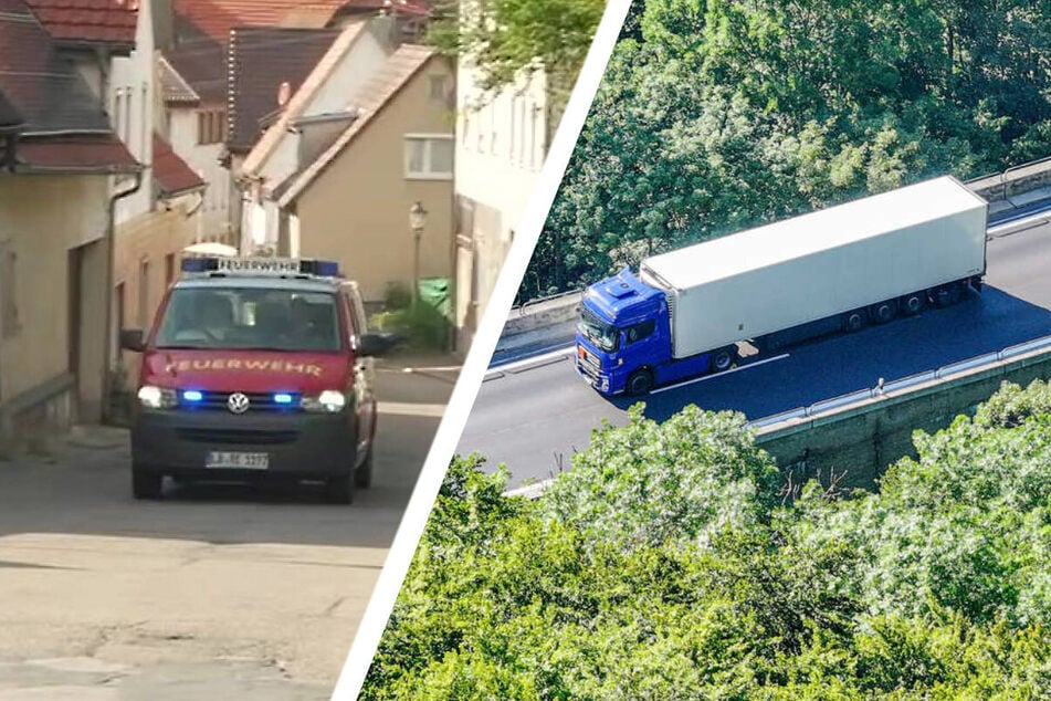 Unfall A8: Lkw drohte zu explodieren! Aufatmen an der A8