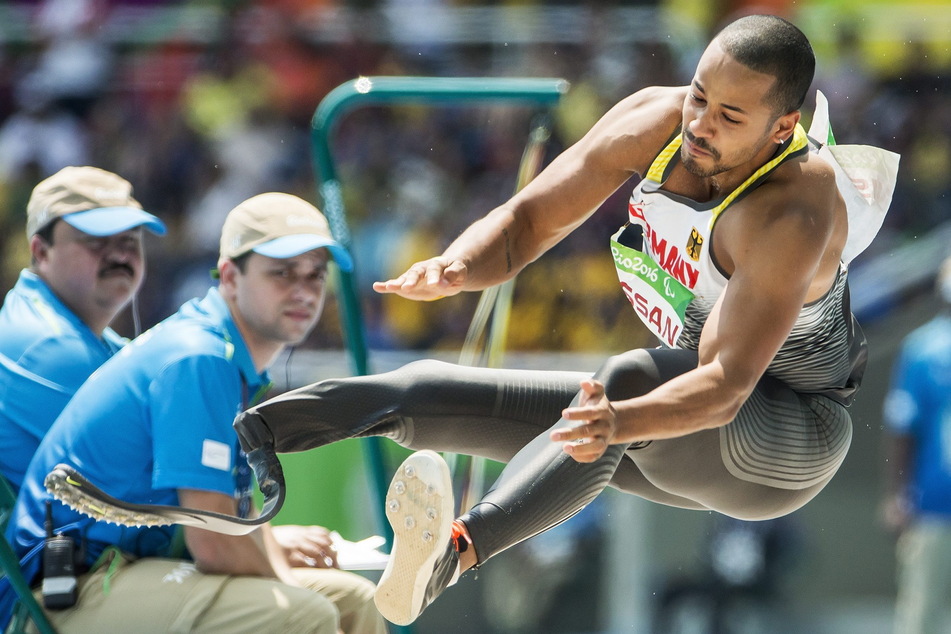 Leo Schäfer bei den Paralympischen Spielen in Rio 2016.