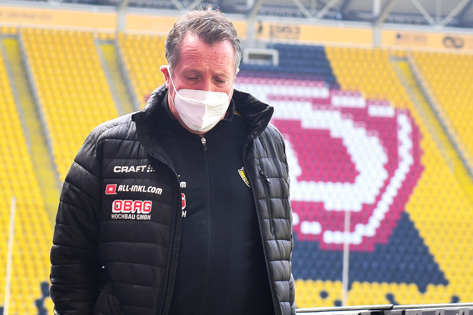 SGD-Coach Markus Kauczinski (51) macht sich Gedanken, wie die Saison sportlich zu Ende gebracht werden kann.