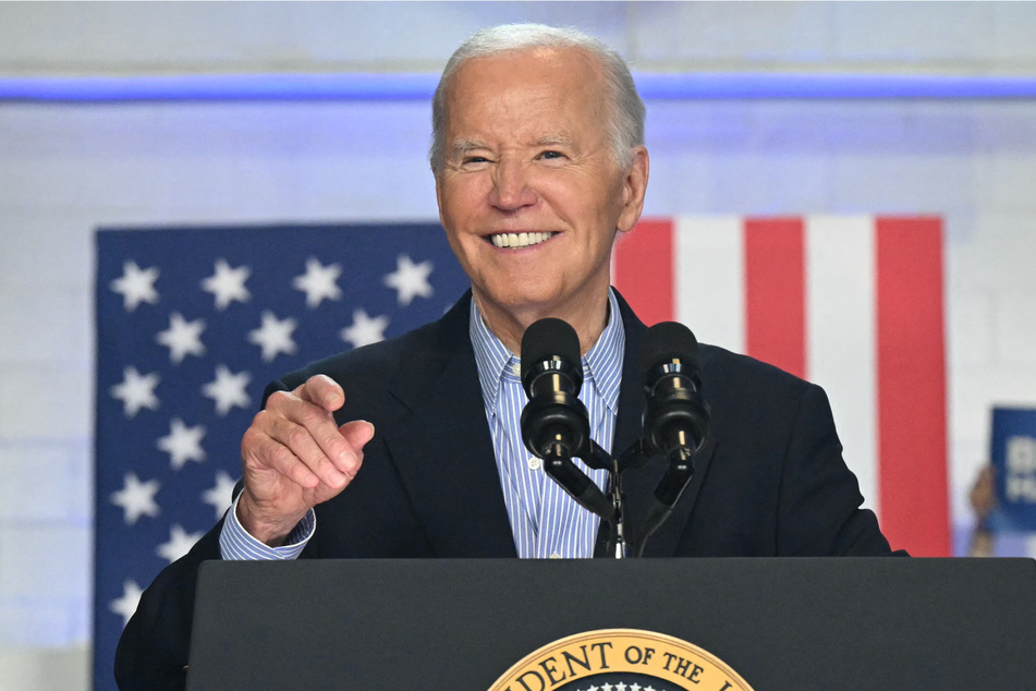 A defiant President Joe Biden told supporters Friday he was staying in the White House race during a rally in Madison.