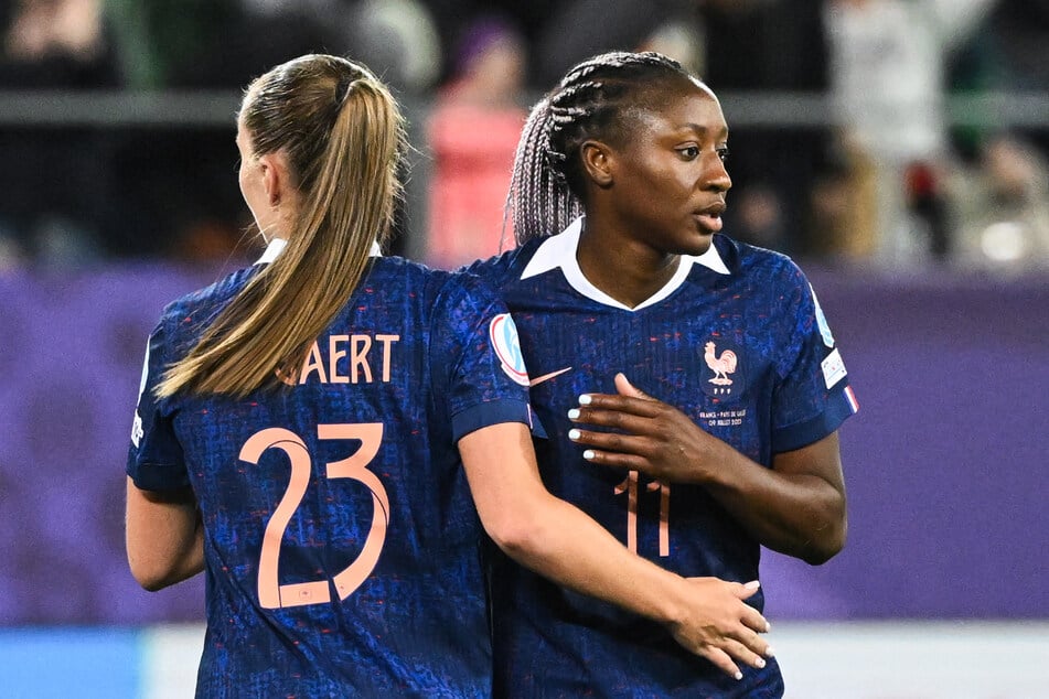 Frankreich bangt vor dem EM-Viertelfinale gegen Deutschland am Samstag um den Einsatz von Kadidiatou Diani (30).