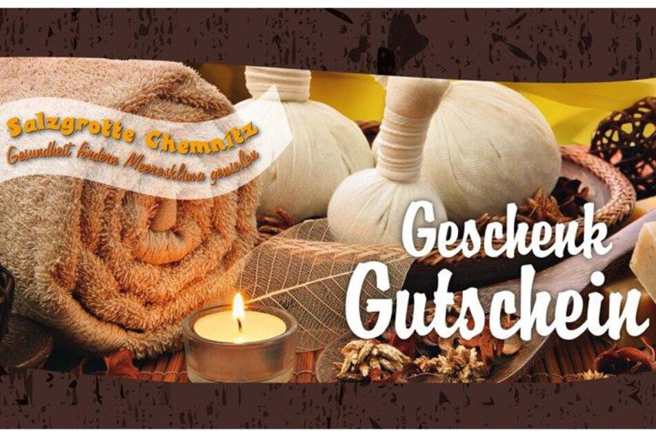 Geschenkgutschein für die Salzgrotte Chemnitz