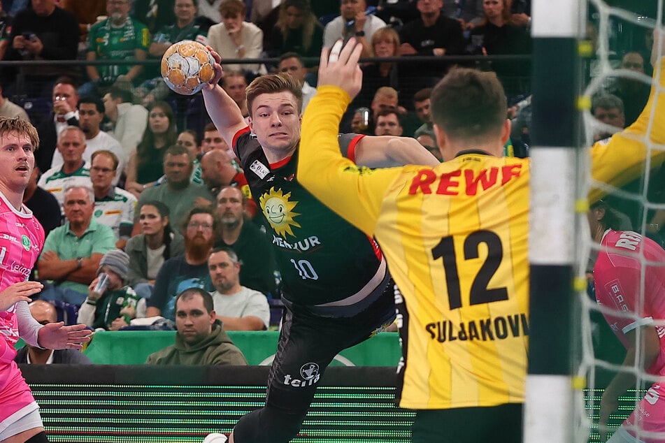 Leipzigs Anadin Suljakovic erwies sich erneut als starker Rückhalt und vernagelte seinen Kasten.