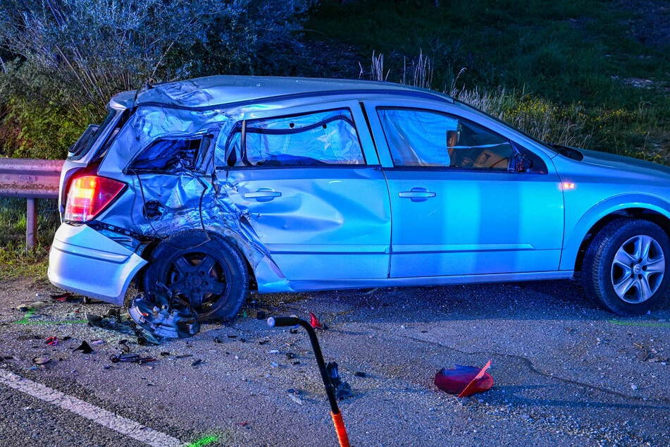 Der 32-Jährige fuhr mit seiner Honda in die Seite eines Opels.
