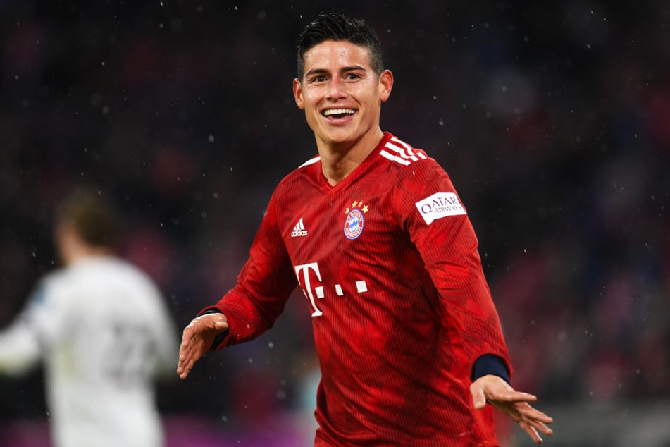 James Rodriguez (31) zauberte von 2017 bis 2019 auch in der Bundesliga beim FC Bayern München.