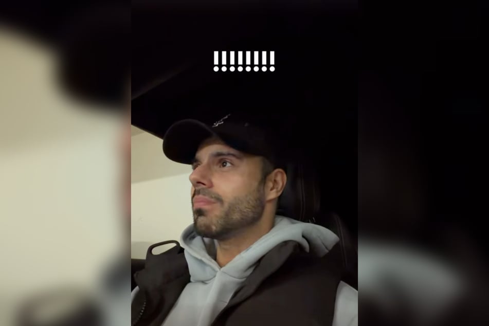 In seiner Instagram-Story machte Martin Angelo (32) seinem Ärger Luft.