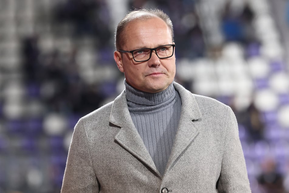 Aue-Präsident Thomas Schlesinger hofft auf Punkte.