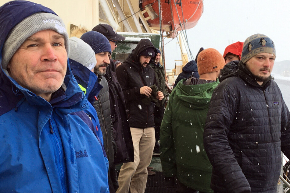 Das Versorgungsschiff "Kapitan Dranitsyn" ist mit der alten Crew am Dienstag im norwegischen Tromsø angekommen.