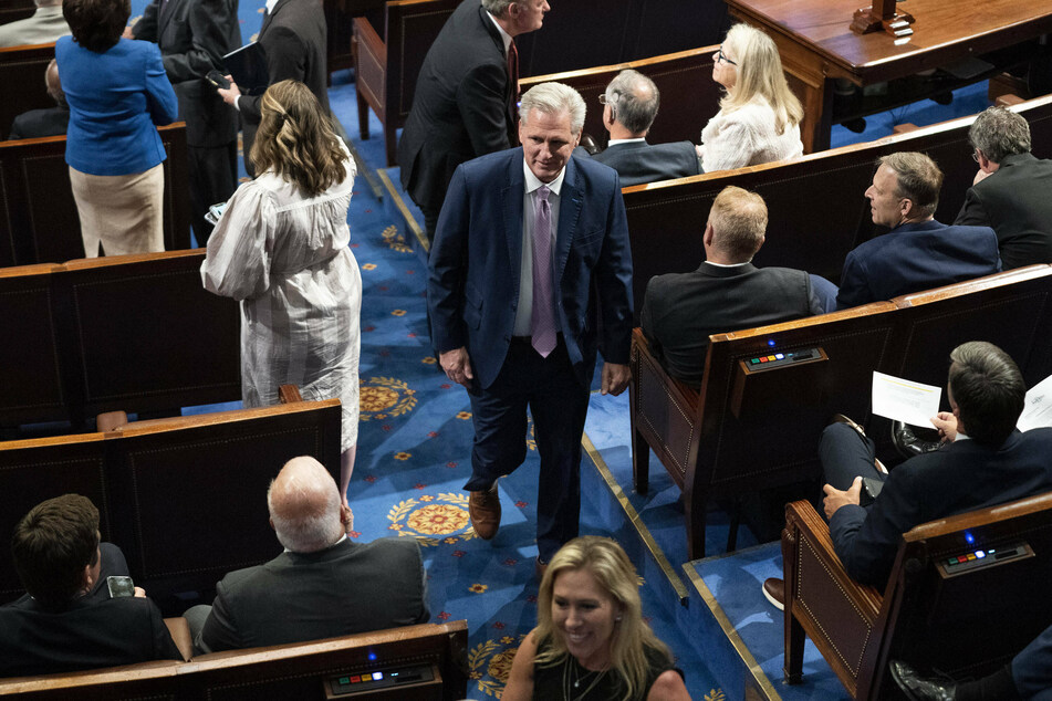 House Minority Leader Kevin McCarthy will name five of the 13 committee members.