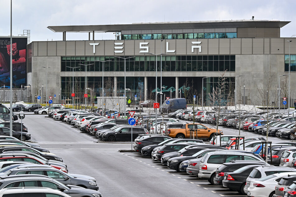 Das Tesla-Werksgelände in Grünheide ist umstritten.