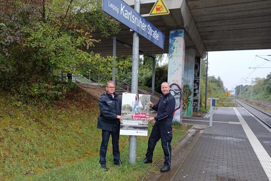 Nach tödlichem Zugunglück ist sich Polizei sicher: "So weit darf es in Leipzig nicht kommen!"