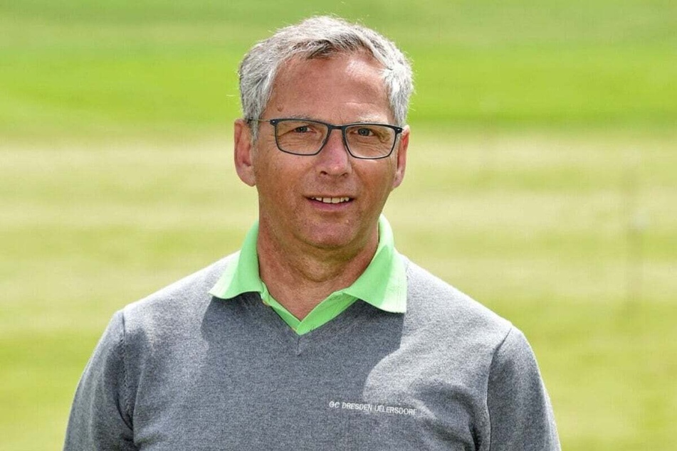 Uwe Neumann (63), der Geschäftsführer der Golfanlage Ullersdorf, spendete 500 Euro.
