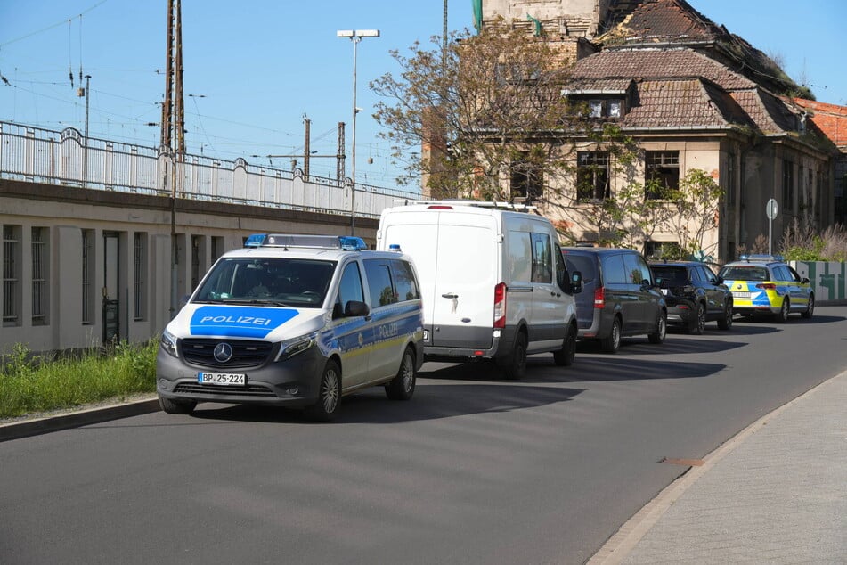 Am Samstag musste die Polizei zur Sachsenseite am Bahnhof ausrücken.