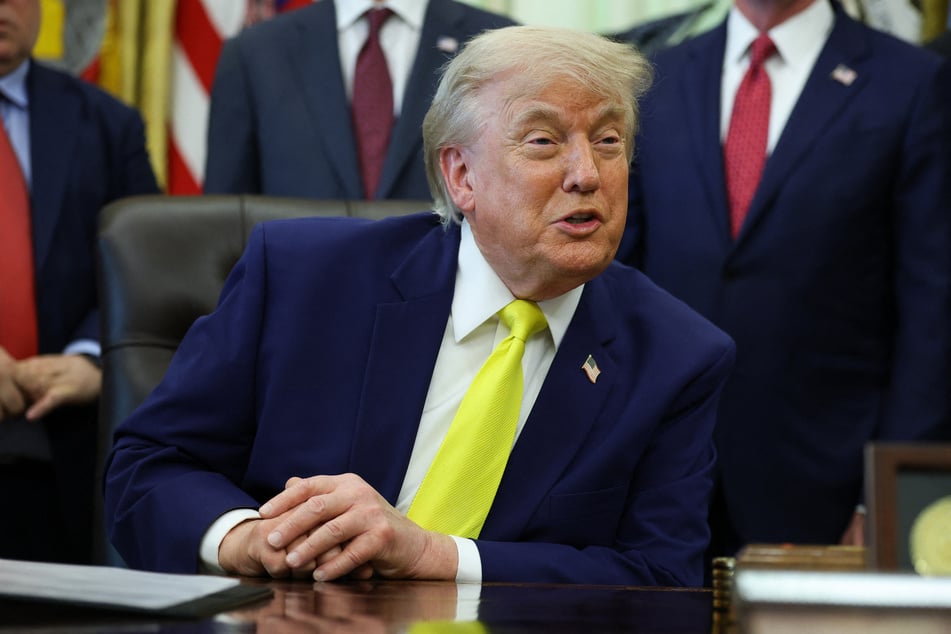 President Donald Trump said Thursday he plans to attend an NBA Finals game at Madison Square Garden next week.