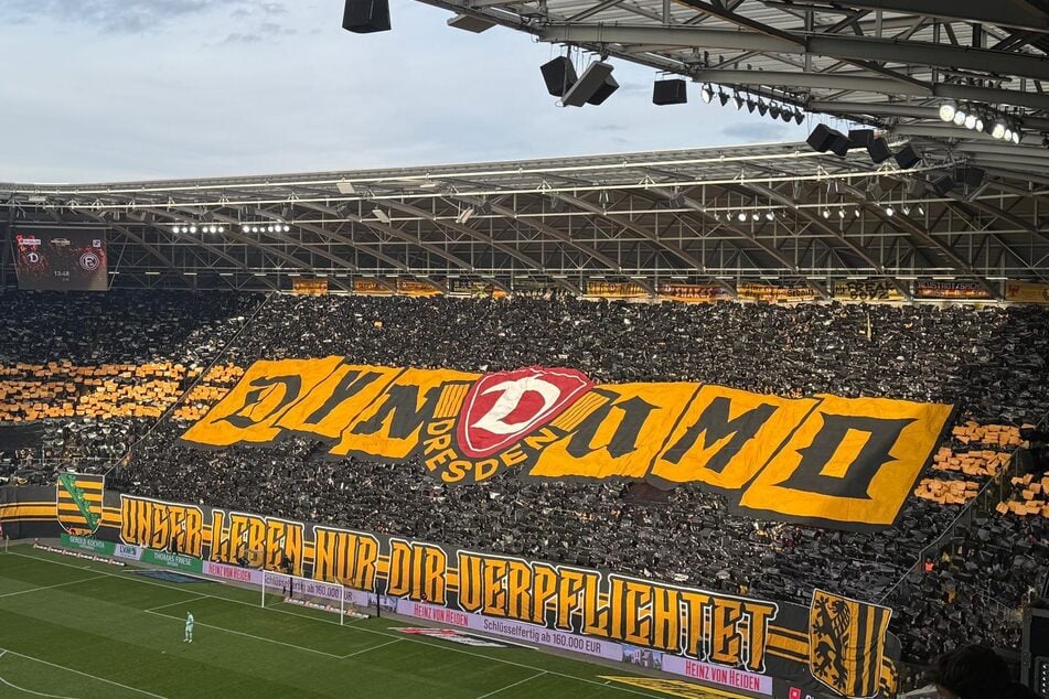 Teil eins der Dynamo-Choreo.