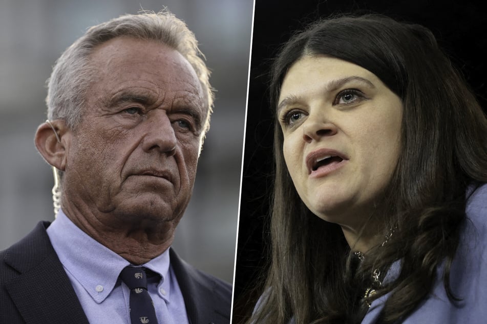 Representative Haley Stevens (r.) is drafting articles of impeachment against Health and Human Services Secretary Robert F. Kennedy Jr.