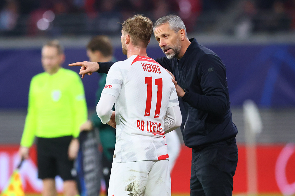 RB Leipzigs Trainer Marco Rose (46) hat Stürmer Timo Werner (27) volle Unterstützung zugesprochen, um ihm aus seiner Krise zu helfen.