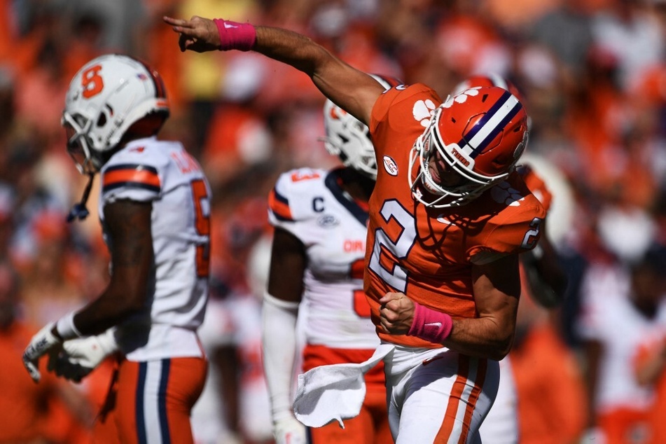 Clemson's true freshman Cade Klubnik lead the Tigers from a 21-10 deficit in the final quarter of the historic Syracuse matchup to garner the programs 38th consecutive win at home - the longest winning streak in ACC history.