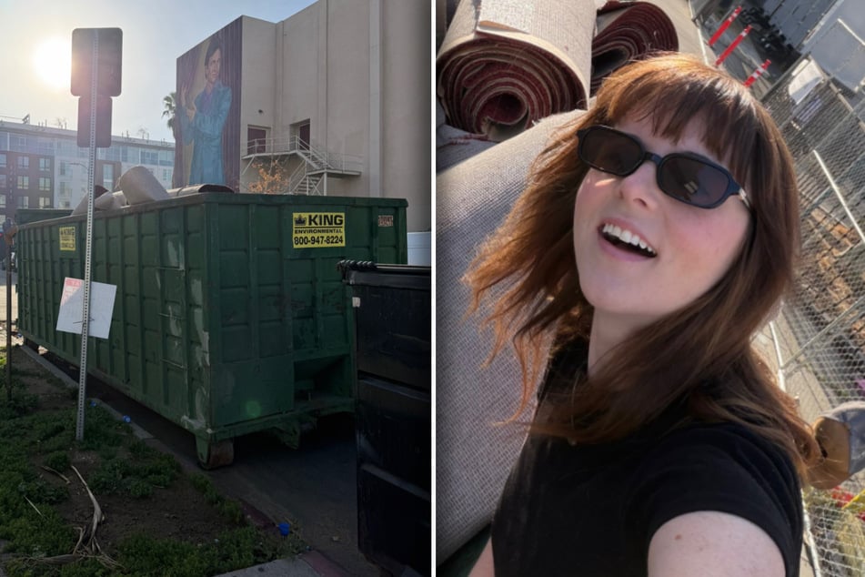 Frau staunt nicht schlecht, was sie nach Oscar-Verleihung in Müllcontainer findet