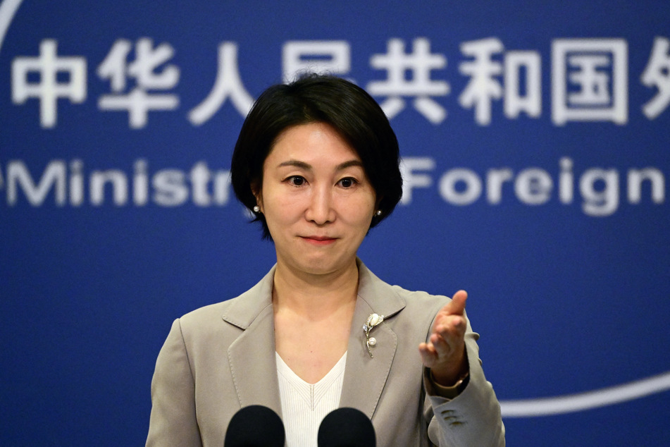 Die chinesische Außenamtssprecherin Mao Ning (50).