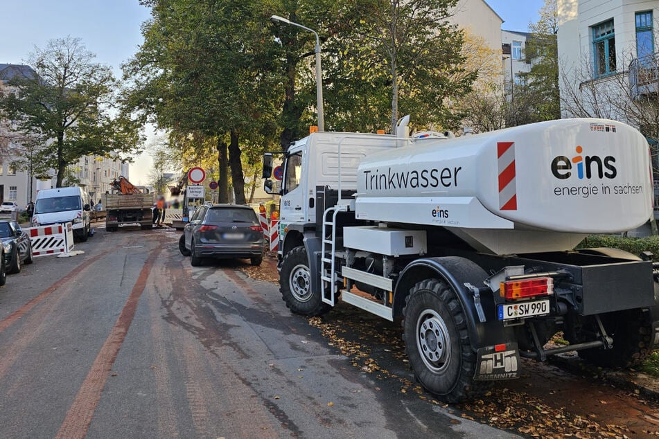 Die Trinkwasserversorgung in mehreren Häusern in der Walter-Oertel-Straße ist unterbrochen.