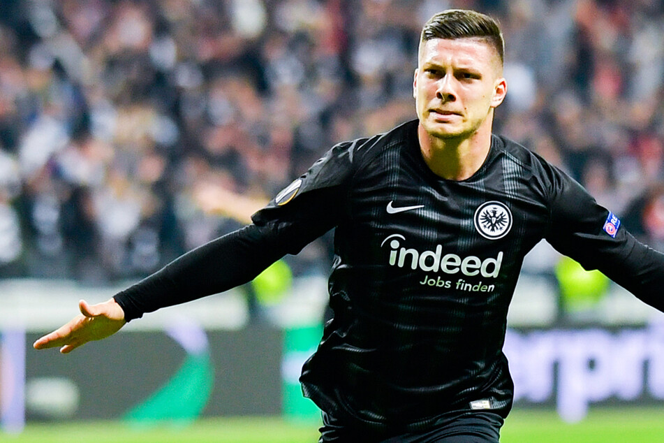 Luka Jovic (22) spielte bis zum vergangenen Jahr bei Eintracht Frankfurt. (Archivbild)