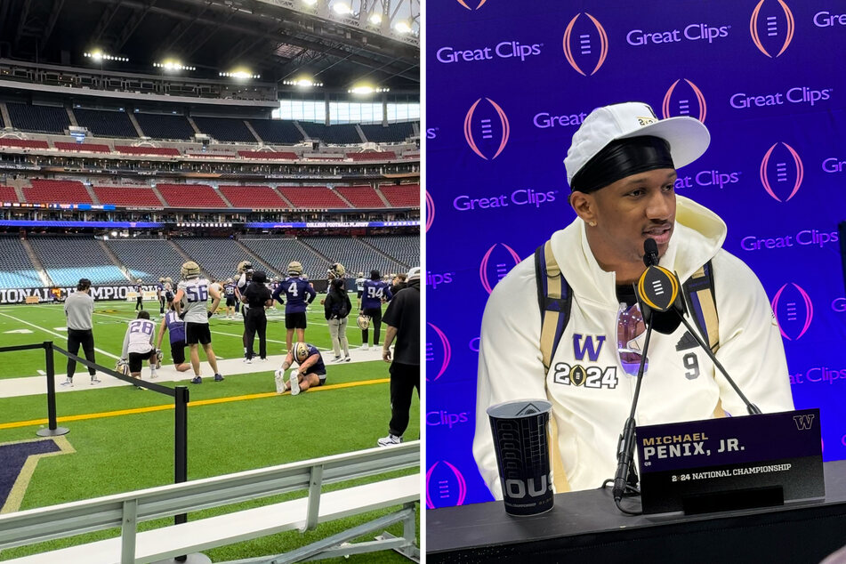 Washington Huskies quarterback Michael Penix Jr. is ready to face the challenge of Michigan's formidable defense in the fight for the 2024 national college football title.